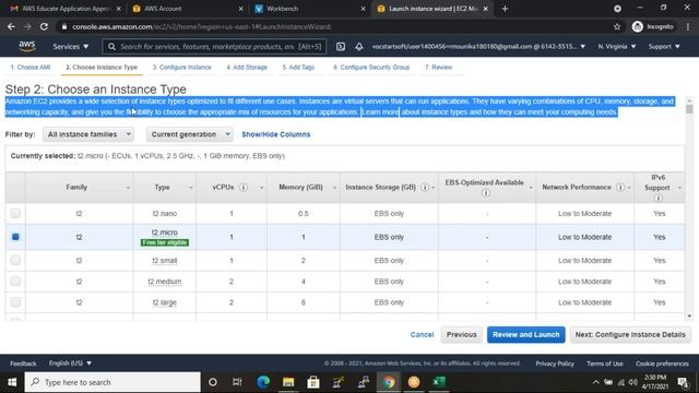 AWS Account Creation Steps & AWS EC2Elastic Compute Cloud Lab Setup смотреть онлайн