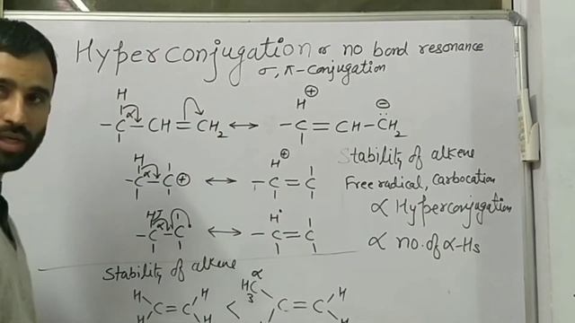 Hyperconjugation / stability of alkene, carbocation, carbanion, free radical смотреть онлайн