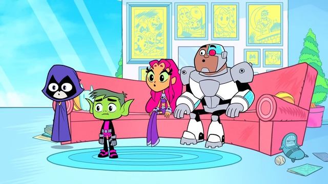 Cyborg Kisses Starfire!? | Teen Titans GO! | Cartoon Network смотреть онлайн