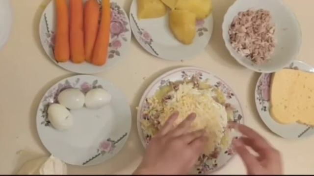 Mimoza Salatı | Hazırlanması