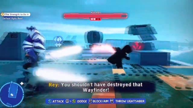 Lego Star Wars: TSS - Rey EP8 & Ahsoka Tano Vs Kylo Ren! смотреть онлайн