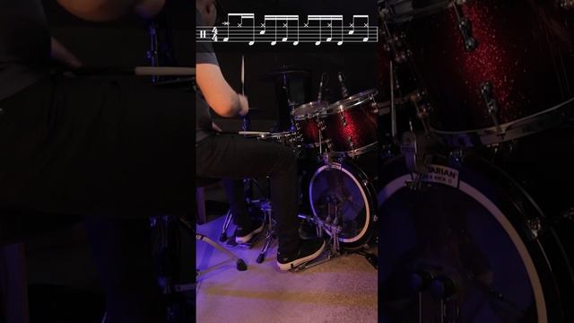Double Bass 05 Five-Note Linear Cross Rhythm Drum Fill смотреть онлайн
