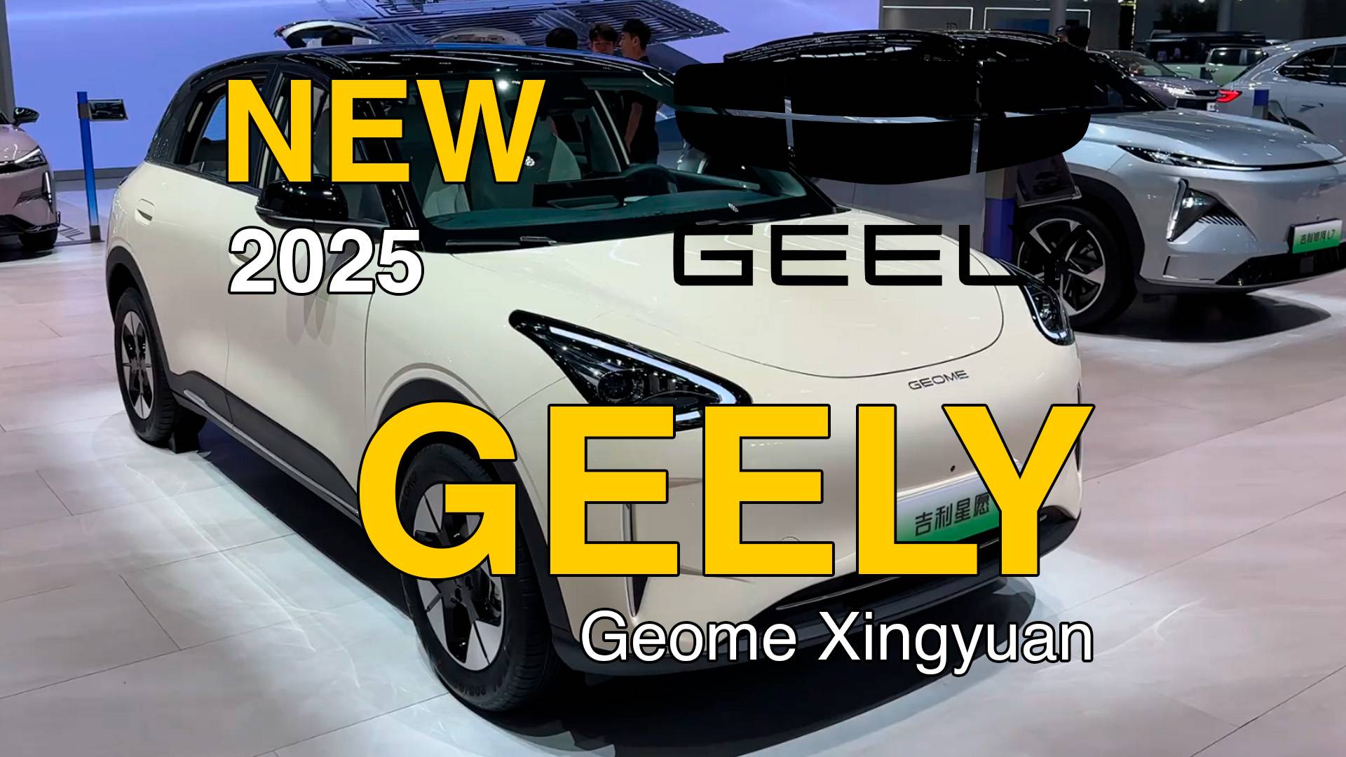 Новый Geely Geome Xingyuan 2025г. Видео обзор. смотреть онлайн