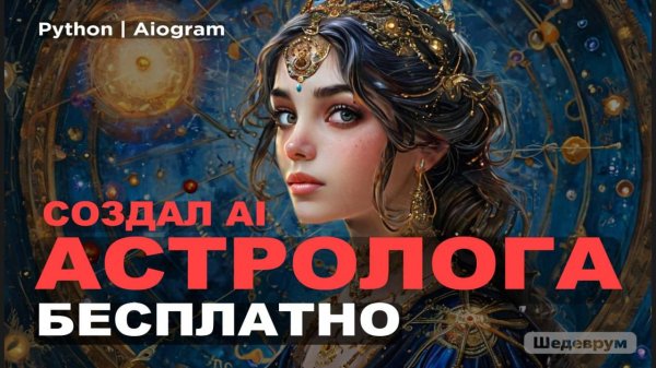 СОЗДАЛ ИИ АСТРОЛОГА БЕСПЛАТНО! Telegram bot, Python | Aiogram