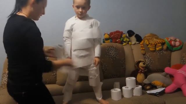 Ребенок мумия! Child Mummy