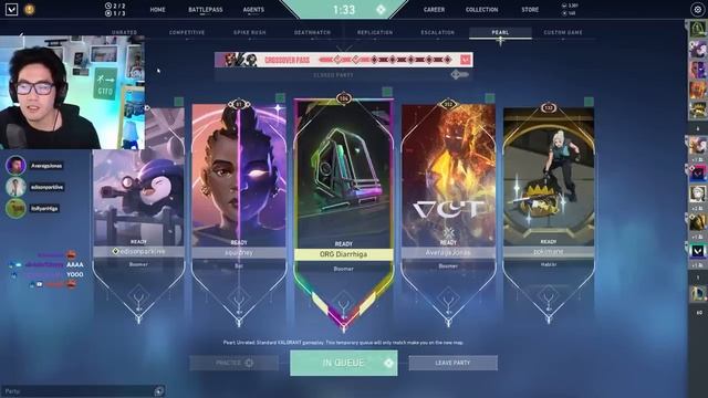 NEW MAP - PEARL | Valorant (ft. AverageJonas, Edisonparklive, Sydeon, & Pokimane)