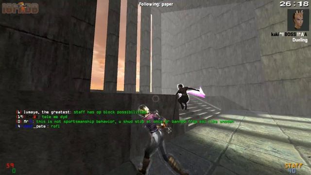 Jedi Knight: Jedi Academy: Paper vs Kitty смотреть онлайн