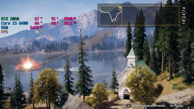 Тест в играх видеокарты MSI GeForce RTX2060 6GB (VENTUS 6G OC) смотреть онлайн