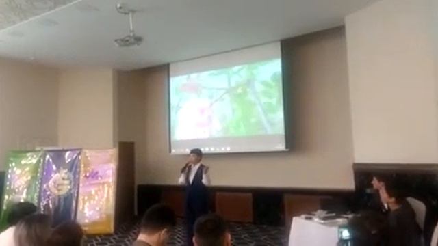 Собственное стихотворение от Директора 7 уровня Маржан Сидиковой! смотреть онлайн