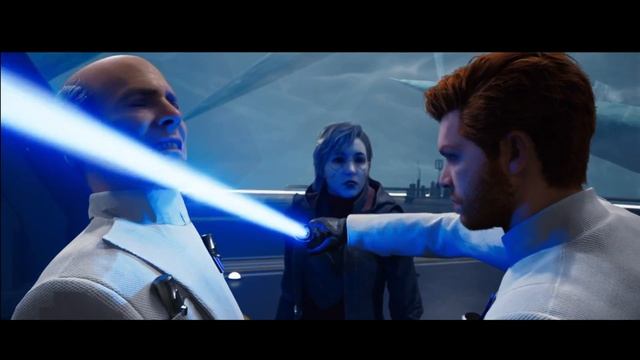 Merrin Some How Brings Cal Back From The Dark Side Star Wars Jedi Survivor смотреть онлайн