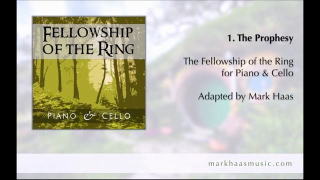 1. The Prophesy - Fellowship of the Ring for Piano and Cello смотреть онлайн