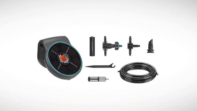 GARDENA AquaBloom Solar-powered irrigation kit - leave your plants in loving hands смотреть онлайн