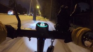 Еду на получение Яндекс Байка. Покатался и чуть чуть поработал на велосипеде | 22.12.2024