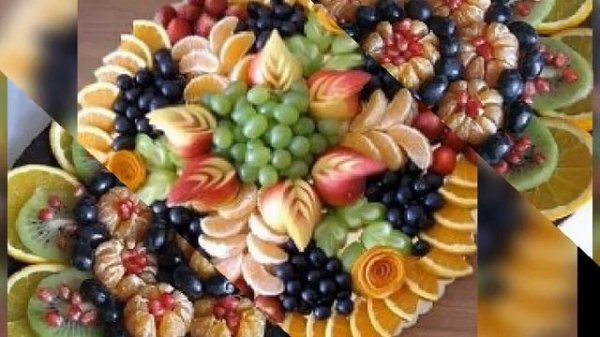 KARVING..  Mevalarni chiroyli qilib kesish usullari