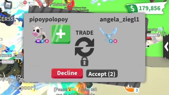 What people trade for MEGA NEON COW in RICH SERVER adopt me / Roblox смотреть онлайн
