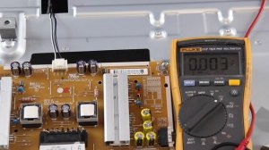 LG TV 55LF 55LB NC55 No Backlight - LED Voltage Test - Troubleshoot TV LEDs & Power Supply