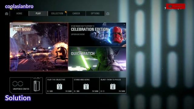 STAR WARS Battlefront II Black Screen / Dark Screen Campaign Vent Issue FIX смотреть онлайн