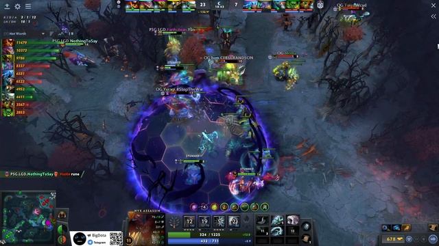 PSG.LGD vs OG (1 игра) | ХАЙЛАЙТЫ смотреть онлайн