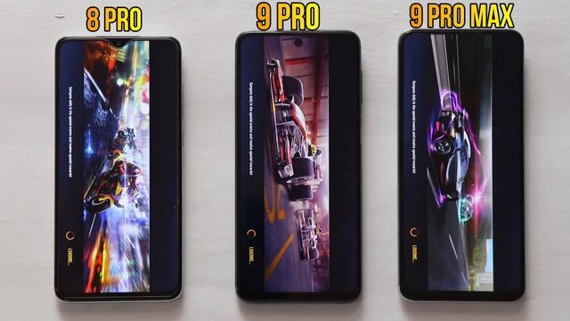 Redmi Note 9 Pro Max vs Note 9 Pro vs Note 8 pro #100% battery drain#pubg смотреть онлайн