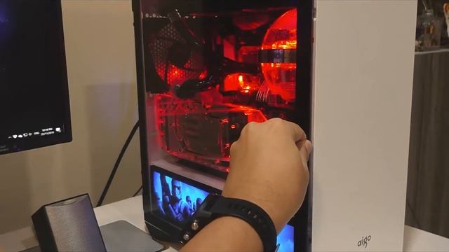 DarkFlash DLM 22 Watercooled ARGB Build With Alphacool Eisball