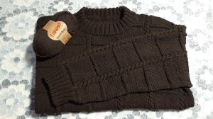 Мужской свитер. Вяжем рукав.