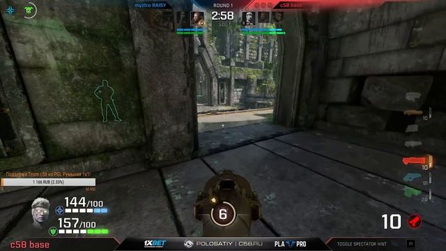 c58-BASE vs. Raisy (1/4 play-off, Quake Open League #5 EU) – Quake Champions смотреть онлайн