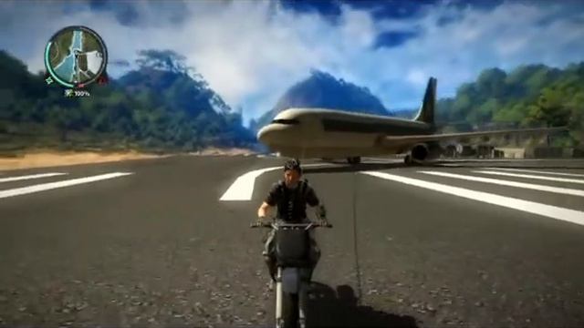 Just Cause 2 - Bike VS Jet смотреть онлайн