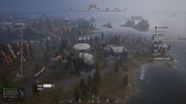 БОЕВОЙ РАСЧЕТ НА ГРАД. РАБОТА АРТЕЛЕРИСТОВ В #squad смотреть онлайн