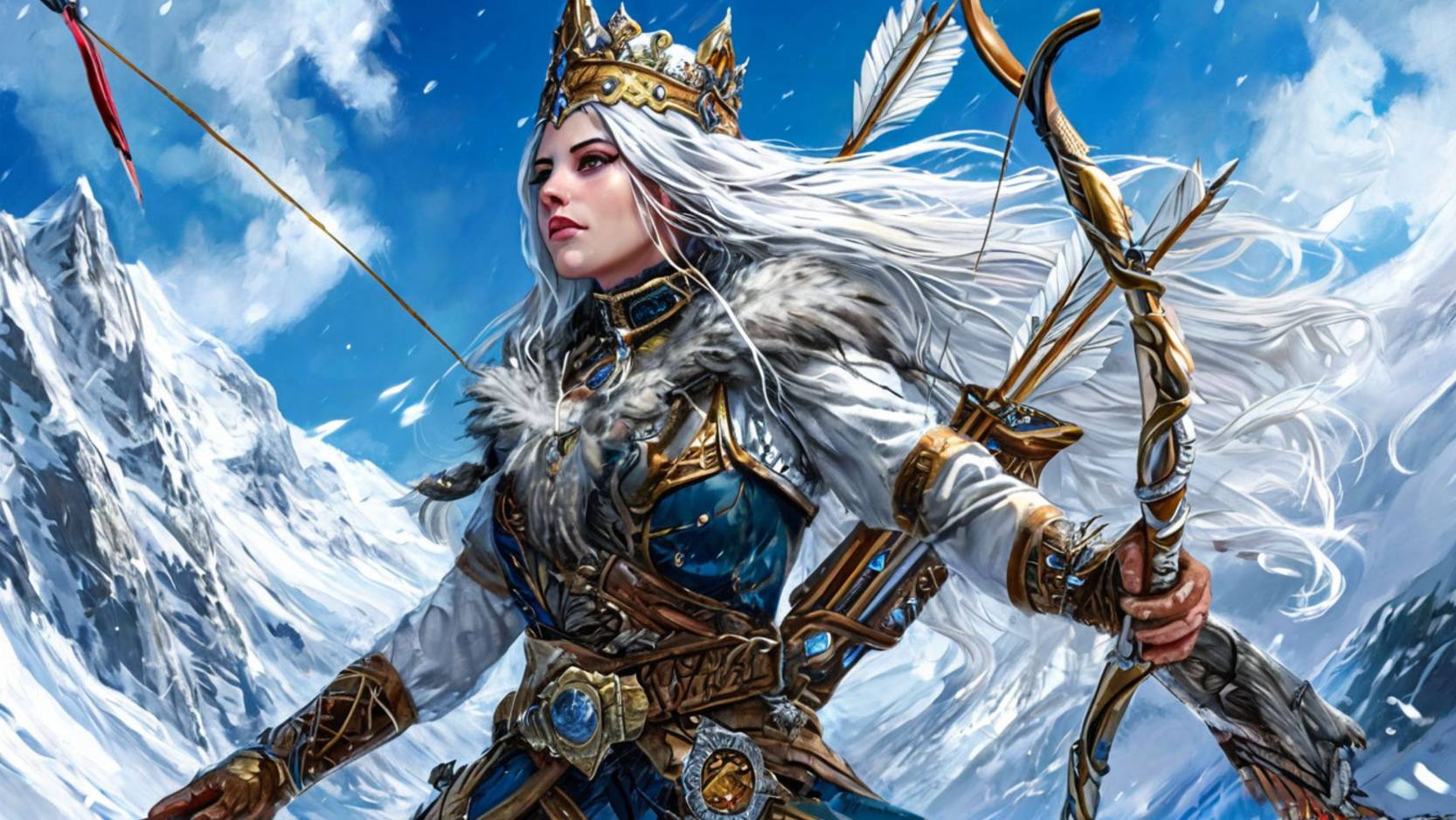 Скади,это одна из самых знаменитых инеистых великанш за всю историю.