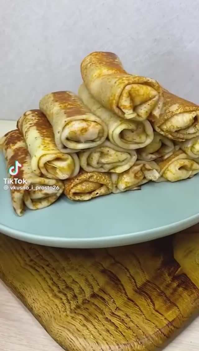 Блины с самой лучшей начинкой!!! смотреть онлайн