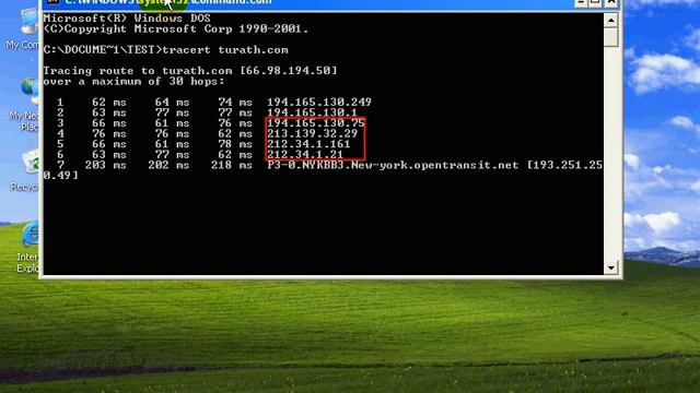 استخدام الاداة tracert смотреть онлайн