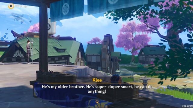 Klee Describes Albedo to Yoimiya смотреть онлайн