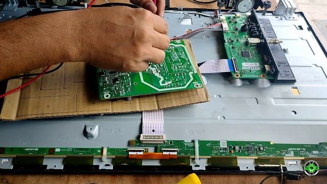 SHARP 32" LED TV || NO POWER , POWER SUPPLY PROBLEM , смотреть онлайн