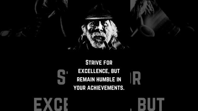 Strive for excellence, but remain humble in your achievements @CuriousClips777 смотреть онлайн