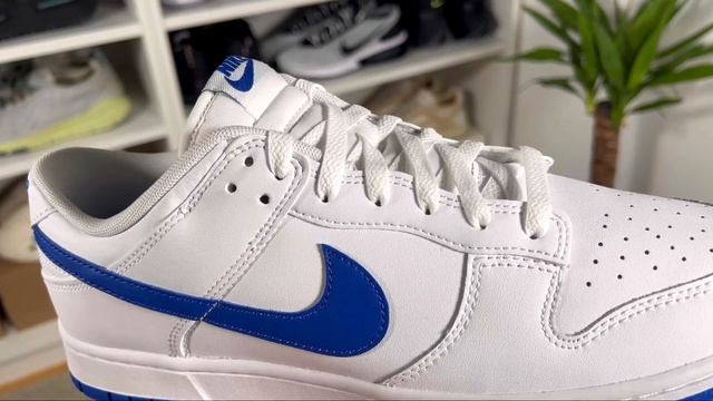 Nike Dunk Low Retro Hyper Royal Review& On foot смотреть онлайн