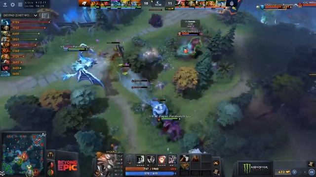 OG vs VP - AMAZING PLAY - BEYOND EPIC DOTA 2 смотреть онлайн