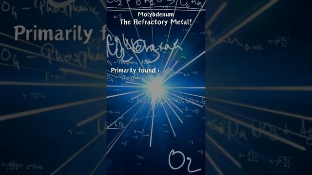 Molybdenum: The Refractory Metal! смотреть онлайн