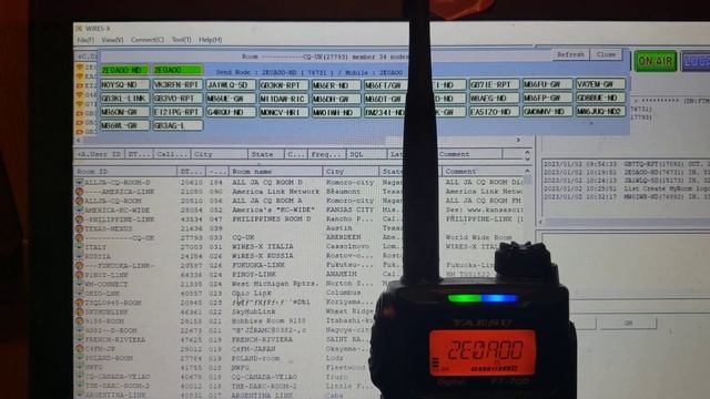 Yaesu FT 70D, CQ-UK Wires-X 27793, MB6ER Gateway, YSF 00-CQ-WORLD DG-ID 35 смотреть онлайн