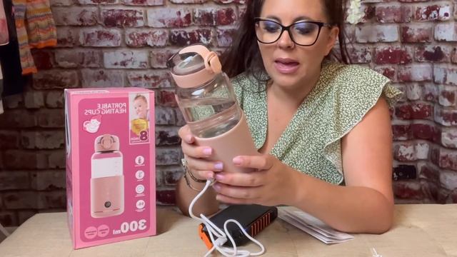 Portable Water Warmer Rechargeable For Formula, Breastmilk