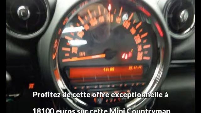 Mini Countryman Diesel occasion à 18100 euros смотреть онлайн