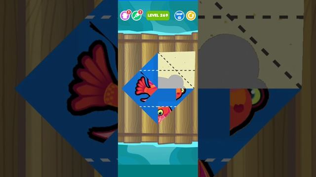 Save the Fish : Pull the Pin - Brain Teaser Solution Gameplay level 57 @igamersindia смотреть онлайн