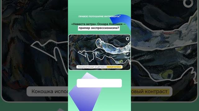 «Невеста ветра» Оскара Кокошки — пример экспрессионизма? Почему она выглядит так тревожно? смотреть онлайн