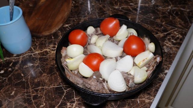 Баранья корейка в духовке! Простой и вкусный #рецепт смотреть онлайн