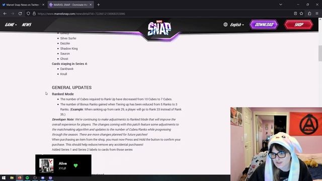 Snap Caster Teebs | May 16 Patch Notes Review + Talking Balance / Econ смотреть онлайн