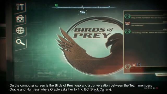 Batman: Arkham Knight - Birds of Prey Easter egg смотреть онлайн