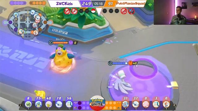 Турнир СНГ по Pokemon Unite (основной этап) | ZXCKids Vs PokéManiaxSquad (игра 2) смотреть онлайн