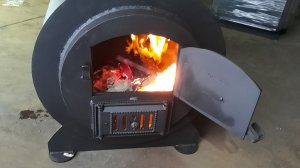 Котел отопительный с водяным контуром Труба в трубе.  Для нашего заказчика из Санкт-Петербурга