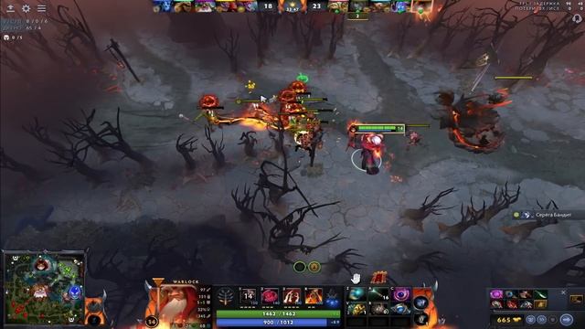 ТОП 1 УРОН НА КАРТЕ 😱 | ПАТЧ 7.35d ВАРЛОК ДОТА 2 | WARLOCK DOTA 2 смотреть онлайн