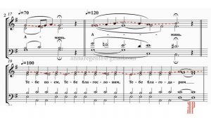 МИЛОСТЬ МИРА ✨ КИЕВСКИЙ РАСПЕВ, гарм.П.Г.ЧЕСНОКОВ СОЧ.27 №6 - Сопрановая партия