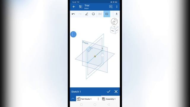 Indroduction 3D Modeling Using Android Apps ONSHAPE смотреть онлайн